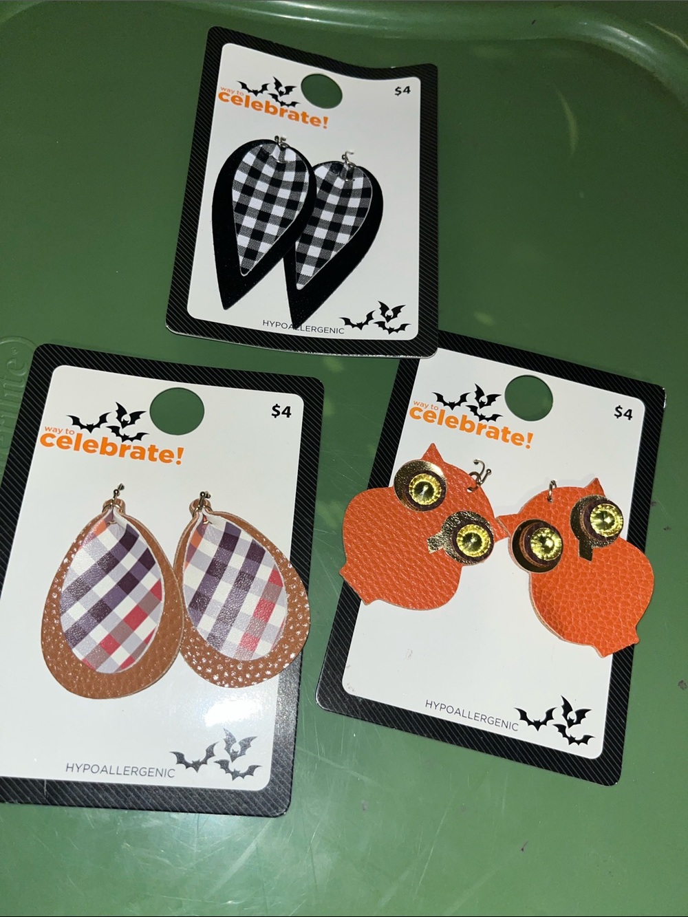 Halloween Earrings Set